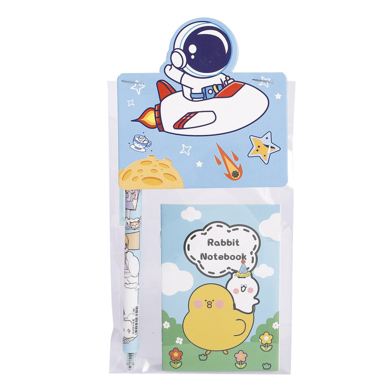 开学季小学生卡通文具二件套
