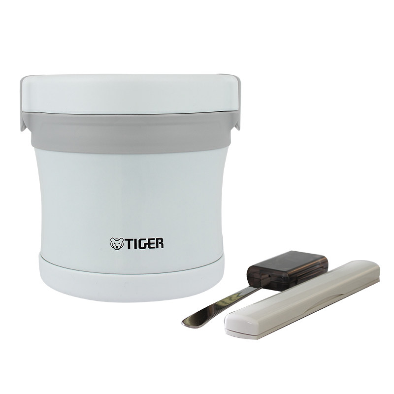 tiger保温2层便携新款不锈钢饭盒