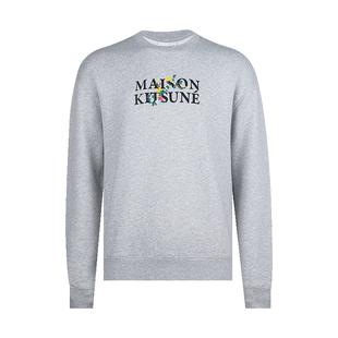 Maison Kitsune男经典小狐狸logo全棉套头卫衣男士春季XY促销