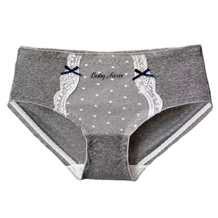 内裤女生蕾丝少女感纯欲女士纯棉7A级抑菌三角裤2026新款透气裆