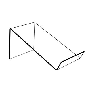 亚克力书立电话机展示架新书发布会议展厅本子样品样板房化妆品