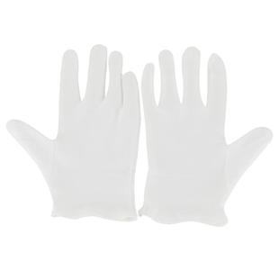 星工白手套纯棉司机珠宝礼仪礼宾男女士开车文玩盘串薄专用结婚