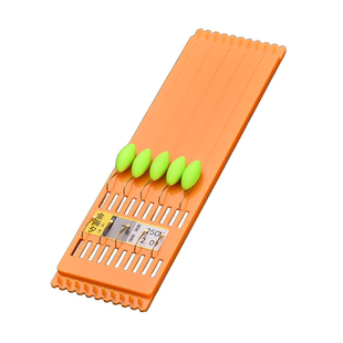 反底钓子线双钩一沉一浮返离底防缠绕浮球成品线组欧式钓法钓鱼钩