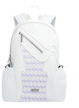 omto2024新款大容量双肩包女休闲旅行背包电脑学生多功能时尚书包
