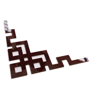 角花装饰客厅过道电视背景边框装饰线条墙角贴玻璃门窗户角花墙贴