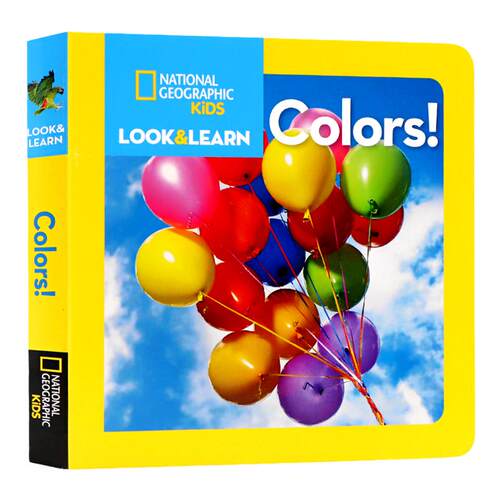 100元4件 National geographic kids 美国国家地理低幼版启蒙纸板书Look and Learn儿童小百科英文原版科普书籍恐龙/海洋/天气太空
