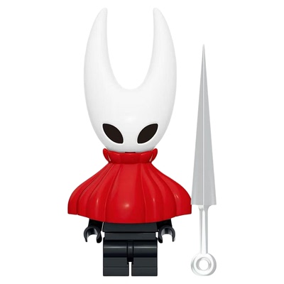 中国积木爆款空洞骑士HollowKnight游戏益智黄蜂拼装积木人仔玩具