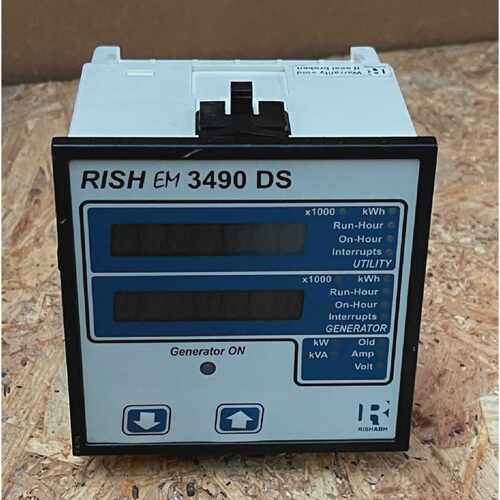 Rishabh  RISH Master 3490 DS  Dual Source Energy Meter 9696m