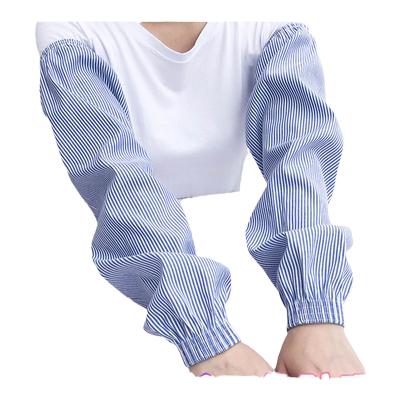 加长款防晒袖套透气舒适工作防污