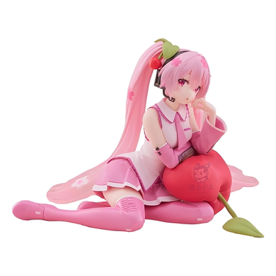 现货正版TAiTO Desktop Cute樱花初音未来樱未来樱桃抱枕手办景品