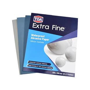 进口TOA-EF砂纸打磨抛光超细水磨玉石汽车漆面木工干磨1万目沙皮