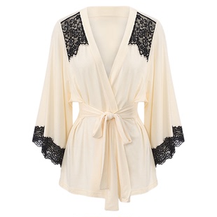 「LA」Nora·沉溺清晨丨静感系列*莫代尔柔软舒适长袖家居服套装