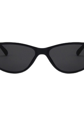 男女款可爱风简约黑色原宿小框