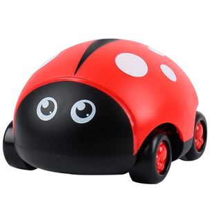 儿童昆虫车玩具套装男孩回力车迷你小车子男童女孩宝宝惯性小汽车