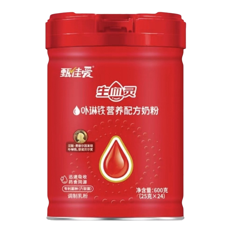 补血补铁补钙奶粉贫血