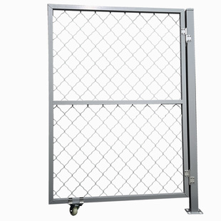 养殖铁丝网护栏门仓库车间折叠门简易门户外庭院篱笆菜园围栏网门