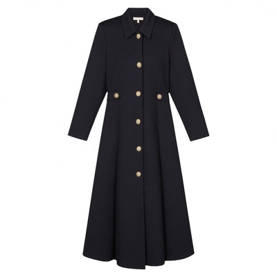 90白鸭绒羽绒服外套过膝大衣大码