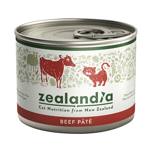 6罐新西兰Zealandia希兰蒂天然主食鲜肉无谷猫罐负鼠湿粮罐头170g