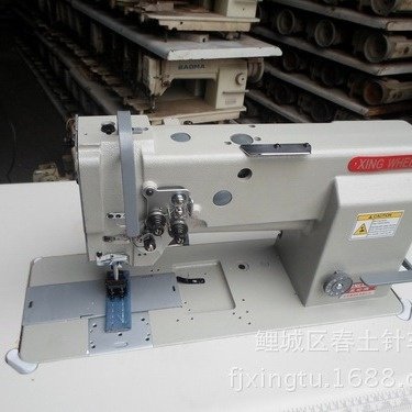 批发厚料同步双针缝纫机针车 皮功牌4420厂销脚垫皮革 坐垫套设备,居家布艺,缝纫机,淘宝优惠券,粉丝福利购,淘宝优惠卷