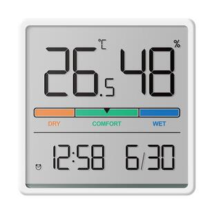 家用温湿度计婴儿房高精度室内挂墙磁吸温度计冰箱贴数字湿度计表