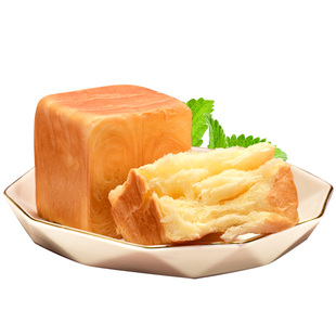 无糖千层牛乳吐司松软面包糕点早餐代餐糖尿人控糖摄入木糖醇零食