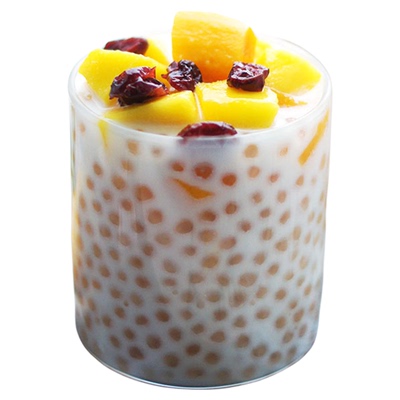 西米露白西米1000g奶茶店专用西米粒配料中颗粒大材料家用大份量