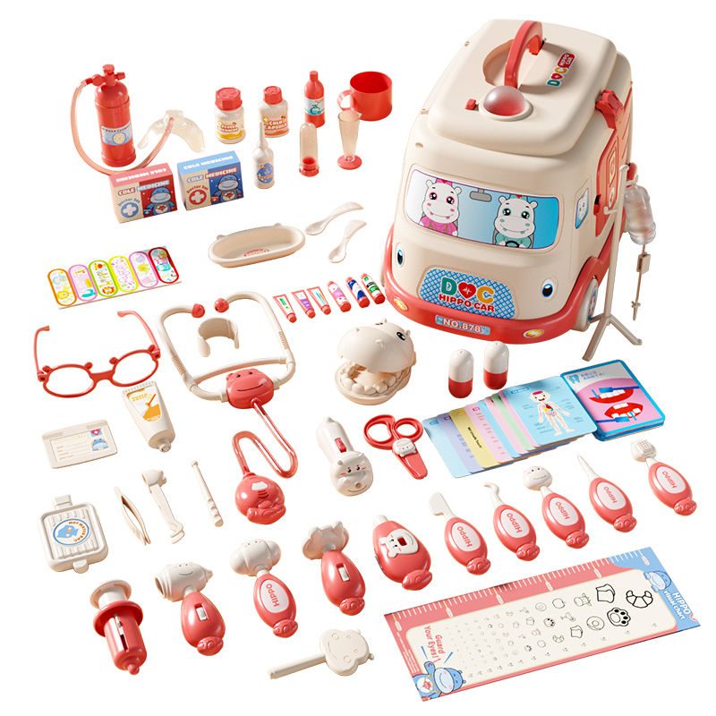 儿童小医生玩具套装女孩扮演过家家男孩宝宝医疗听诊器护士3一6岁