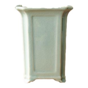 哥窑高款兰花四方陶瓷花盆中国风专用个性冰裂花器飘枝老桩造景盆