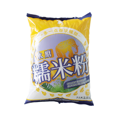 东北糯米粉家用水磨纯驴打滚雪媚娘冰皮月饼烘培原料汤圆粘米面粉