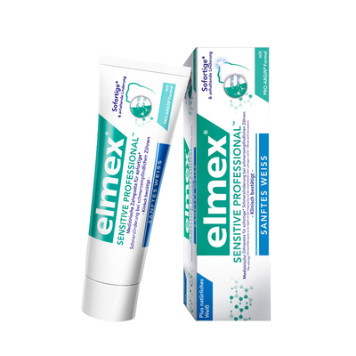 原装进口牙膏elmex亮白