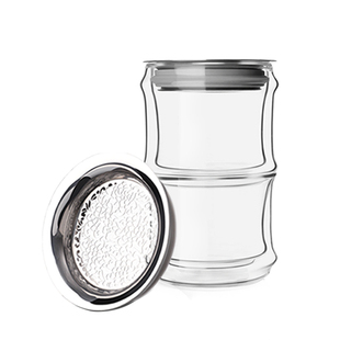 原初格物竹节合一壶懒人泡茶神器双层玻璃茶壶内置滤网茶具套装