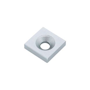 铝型材金属端盖封盖欧标国标4040/3030/2020配件 铝盖板 堵头盖子