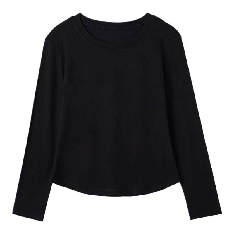 广场舞上衣女新款秋冬季长袖T恤棉舞蹈服休闲健身跑步跳操运动服