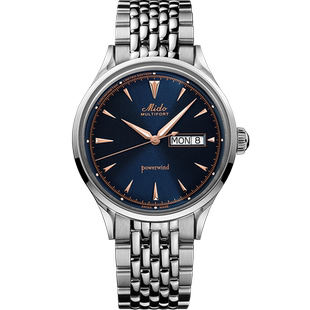 Mido美度舵手系列复刻限量款天文台认证机械手表复古风格男表瑞表