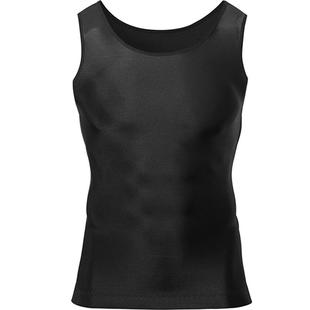 INSMANX男士术后塑身衣束胸收腹定型显瘦塑形背心薄款透气外穿