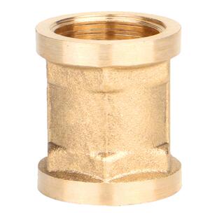 全铜双内丝直接管古不锈钢4分6分接头内丝变径接头热水器水管配件