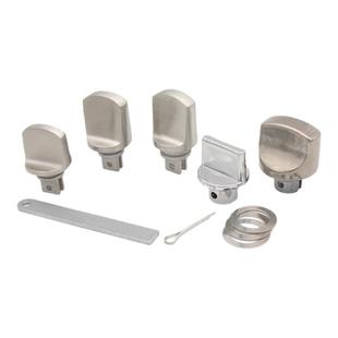 普通防盗门锁内反锁旋钮304不锈钢大门拉手保险单锁维修配件大全