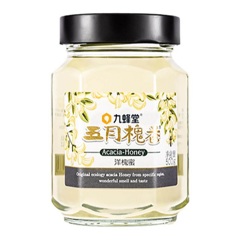九蜂堂五月槐香洋槐蜜土蜂蜜500g