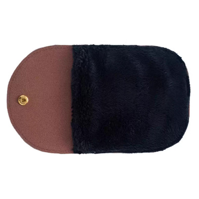 绒毛抛光擦鞋手套清洁皮鞋抛光