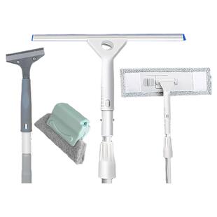 擦玻璃神器家用保洁专用加长刮擦刮水器工具不留水印高处卫生打扫