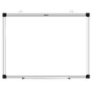 得力挂墙式白板磁吸可移动家用办公教学可擦写单双面儿童涂鸦墙贴留言珐琅板照片墙记事板可擦写小黑板小白板