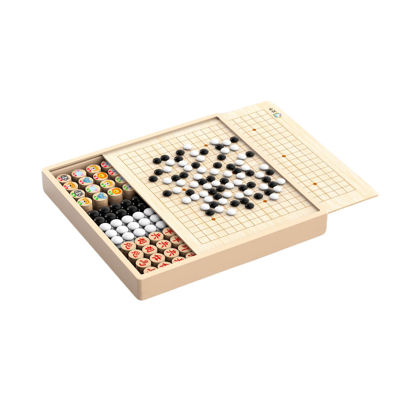 多合一游戏棋儿童益智棋盘套装