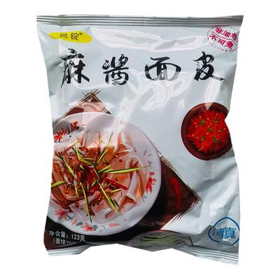 麻酱面皮懒人即食非油炸清真