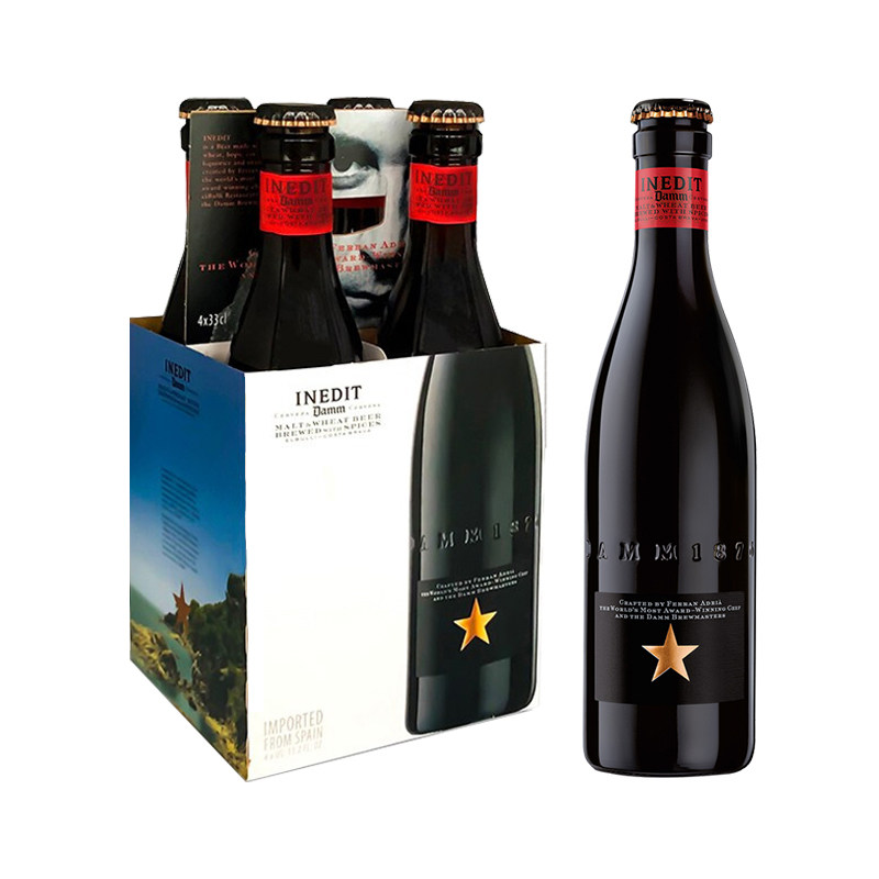 艾帝达姆小星啤酒西班牙精酿白啤