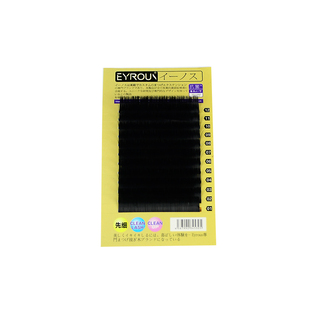 美睫单根扁毛风吹动纳米双毛尖空气嫁接假睫毛浓密自然超软零触感