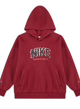 Nike耐克大童电玩闪码加绒卫衣