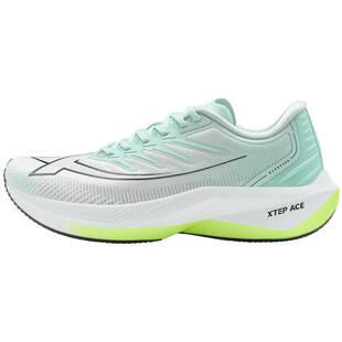 特步一体成型追影丨跑步鞋男鞋夏季网面减震竞速专业运动鞋女跑鞋