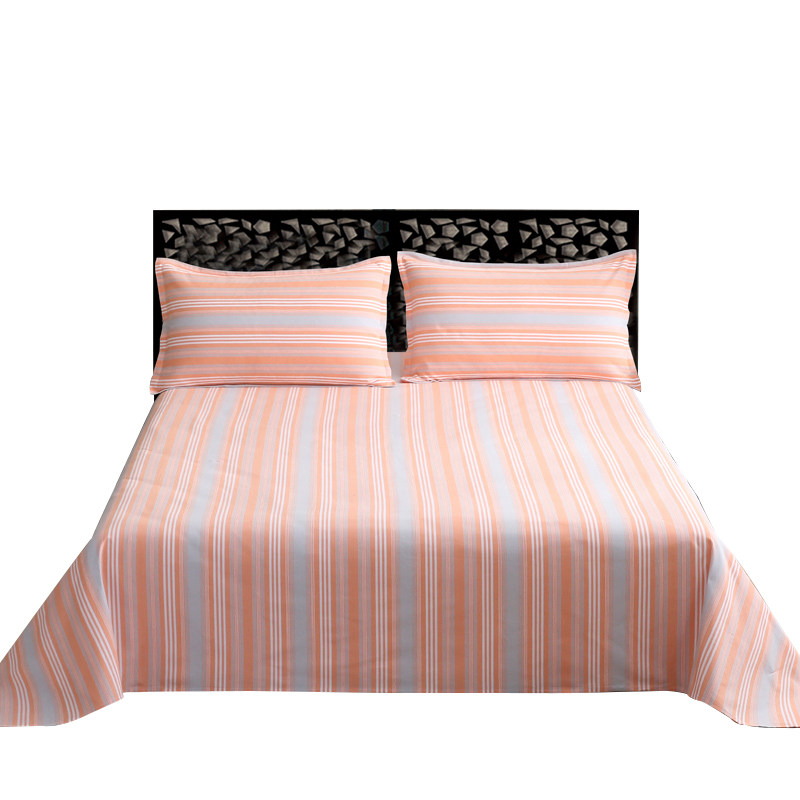 【出口欧美的余单】老粗布床单单件纯棉冰丝凉滑亚麻棉麻麻布夏季