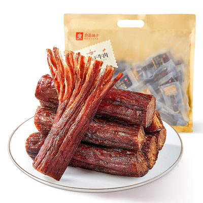 良品铺子手撕风干牛肉干条小包装