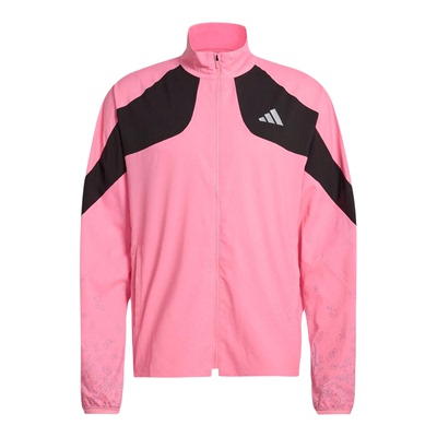 阿迪达斯男子梭织速干跑步外套